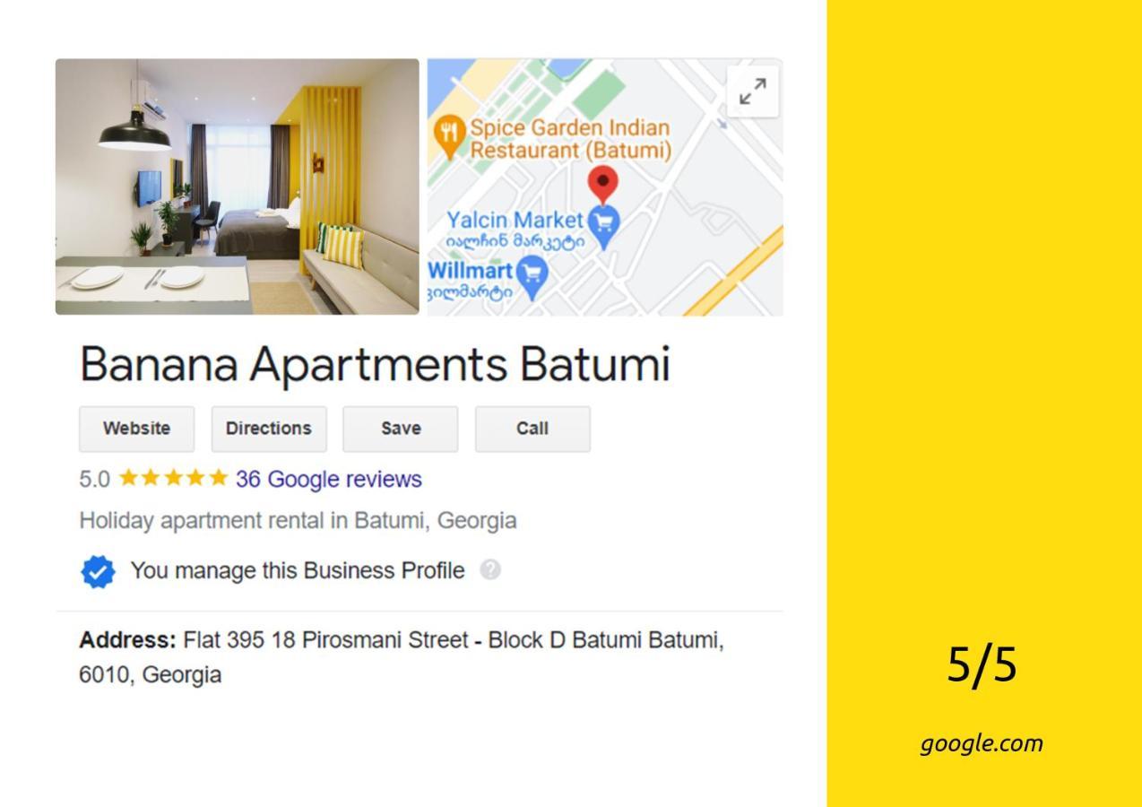 Banana Apartments Batumi Exteriör bild